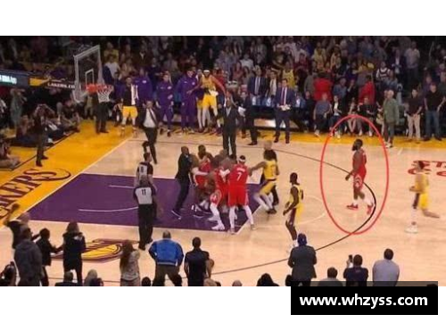NBA群架现场曝光！球员间激烈冲突引发赛场风波